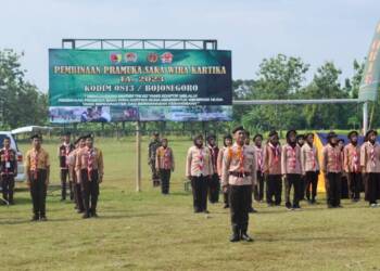 Perjusami Resmi Dibuka, Dandim Bojonegoro : Selalu Pedomani Jiwa Pramuka Sejati