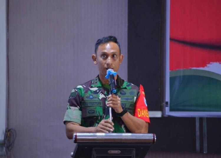 Sambut Tim Wasev Mabes TNI, Dansatgas Paparkan Pelaksanaan TMMD Reg Ke-116, Kodim 1203/Ketapang.