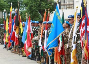 Kontingen Garuda Hadiri Peringatan Hari PBB ke-75 di Lebanon