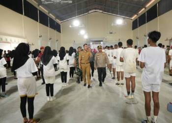 Mas Bupati Pantau Proses Pantukhir Paskibraka 2023 Kabupaten Tuban 