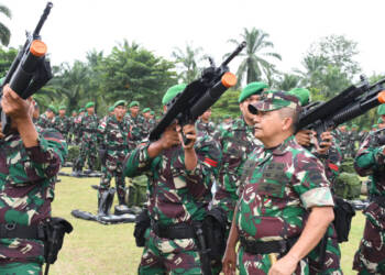 Pangdam I/BB Gelar Riksiapops Yonif 122/TS