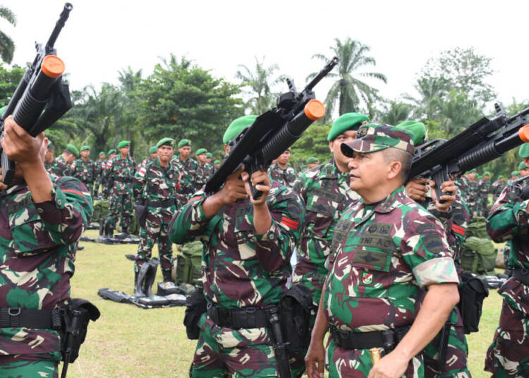 Pangdam I/BB Gelar Riksiapops Yonif 122/TS