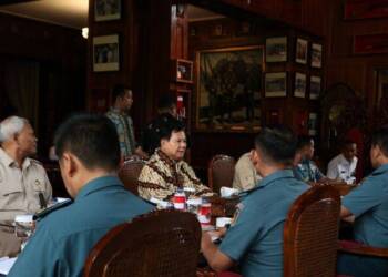 Menhan Prabowo Terima Kasal, Bahas Kebutuhan Alutsista TNI AL