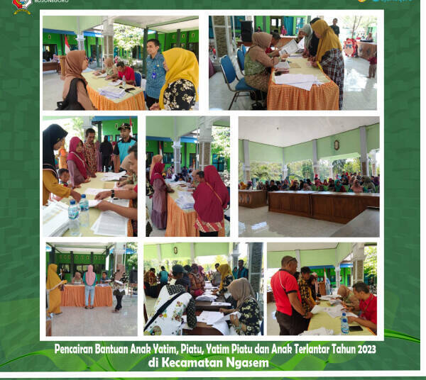 Dinsos Bojonegoro Salurkan Bansos untuk Ribuan Yatim Piatu