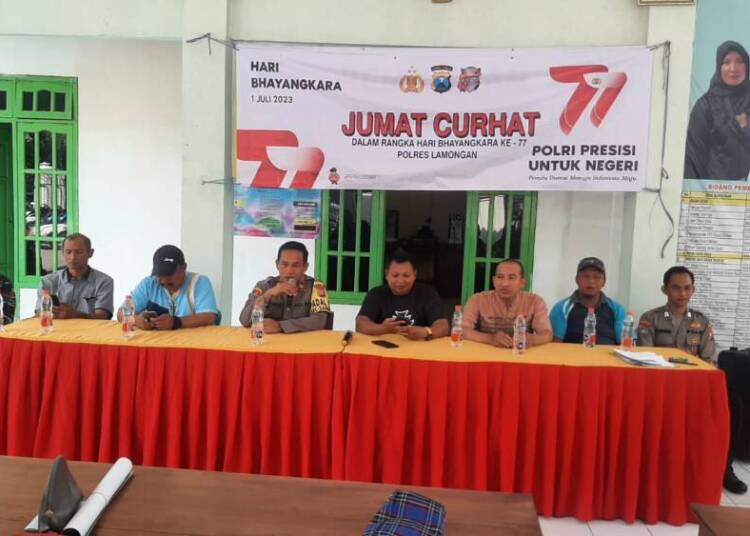 Kapolsek Sambeng Ajak Masyarakat Awasi Pergaulan Anak