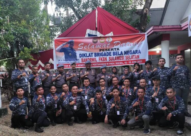 Bakorwil FKBN Sulsel Menggelar Diklat Brigade Bela Negara