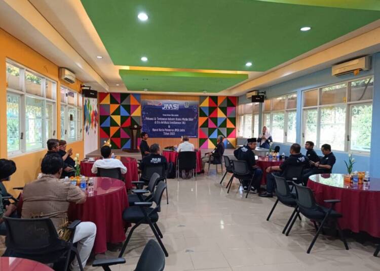 JMSI Jatim FGD Peluang dan Tantangan Bisnis Media Siber di Era AI