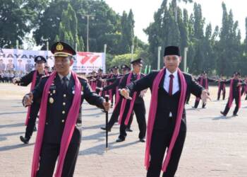 Bupati bersama Kapolres Peragakan Tari Langen Beksan