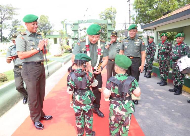 Kodim Lamongan Terima Kunker Komandan Pusat Teritorial TNI Angkatan Darat
