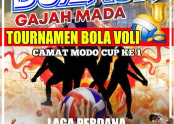Bakal Seru! Turnamen Bola Voli Gajah Mada, Camat Modo I 2023