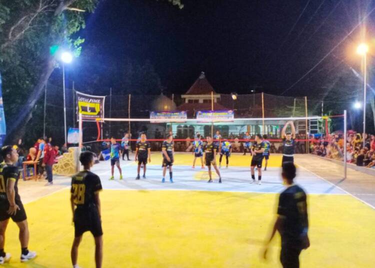 Meriah! Opening Ceremony Turnamen Bola Voli Camat Modo Cup I 2023