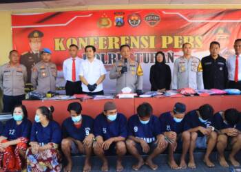 Enam Pelaku Curanmor Ditangkap Polisi Tuban.