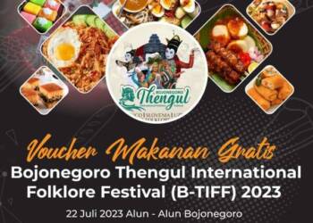 Bojonegoro Thengul Internasional Folklore Festival, Pemkab Siapkan Rombong Makan Gratis