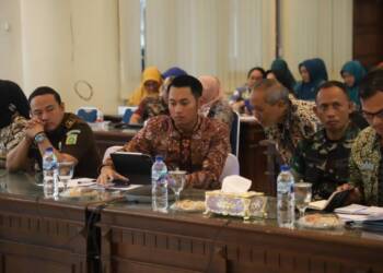 Mas Bupati Ikuti Proses Penilaian Secara Daring Program Percepatan Penurunan Stunting di Tuban