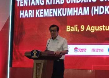 Menkumham Sosialisasi Penerapan UU Nomor 1 Tahun 2023 Tentang KUHP