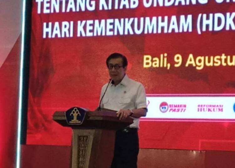 Menkumham Sosialisasi Penerapan UU Nomor 1 Tahun 2023 Tentang KUHP