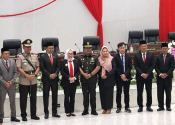 Bupati Bojonegoro dan Forkopimda Dengarkan Pidato Kenegaraan Presiden