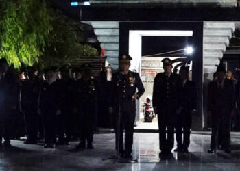 Apel Kehormatan dan Renungan Suci di TMP Bojonegoro Berlangsung Khidmat.