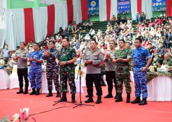 Dihadiri Panglima TNI dan Kapolri, Alumni AKABRI 1989 Gelar Bakti Sosial Kesehatan di Tasikmalaya.