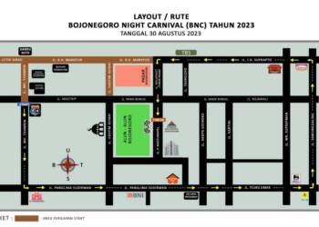 Bojonegoro Night Carnival 2023, Dishub Siapkan Rekayasa Lalin.
