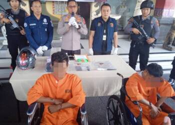 Polisi Berhasil Ringkus 2 Pelaku Begal di Jalan Sading Bali.