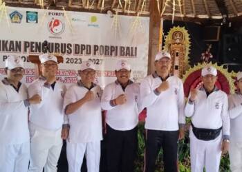 Pengurus PORPI Bali Dilantik, Wagub Cok Ace Dorong Kemajuan Olahraga Pernapasan.