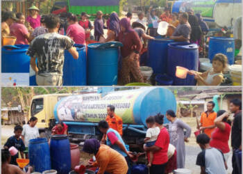BPBD Bojonegoro Terus Salurkan Bantuan Air Bersih ke Warga Terdampak