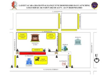 Sukseskan Grand Final Pemilihan Kange Yune Bojonegoro 2023, Dishub Siapkan Rekayasa Lalu Lintas