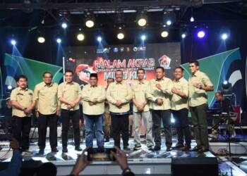 TNI Polri Asal Pariaman Gelar Malam Akrab Bersama Sahabat.