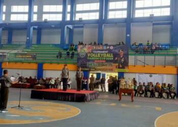 Turnamen Bola Voli Dandim Cup 2023 di Lamongan Resmi Dibuka.