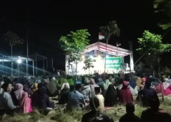 Sumuragung Bersholawat di WTG, Kades: Semoga Berkah.
