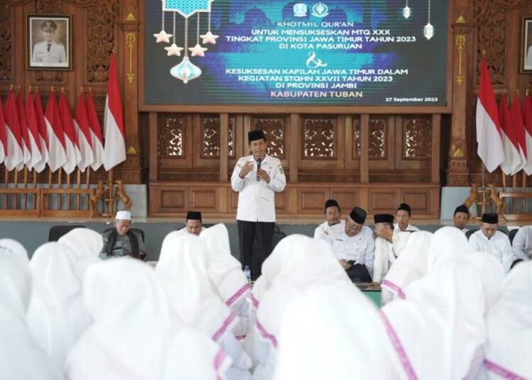 LPTQ Tuban Gelar Doa Bersama untuk Kelancaran Kafilah di MTQ XXX Jatim.