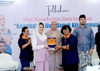 Arumi Bachsin Berbagi Tips Kesehatan Mental di RSJ Menur.