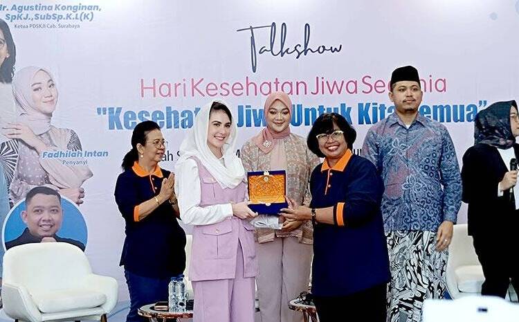 Arumi Bachsin Berbagi Tips Kesehatan Mental di RSJ Menur.