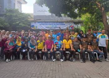 TNI di Lamongan Dukung Giat Germas.