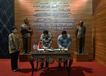 Bakamla RI dan INL Tandatangani Work Plan on Maritime Cooperation.