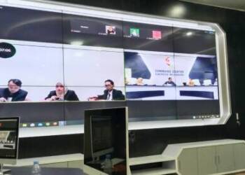 Kominfo Bojonegoro Ikuti Monev Komisi Informasi Provinsi Jatim.