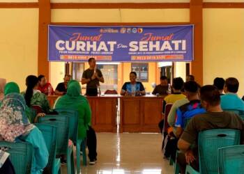 Jumat Sehati, Kodim Lamongan Bersinergi dan Bersilaturahmi di Karangbinangun .