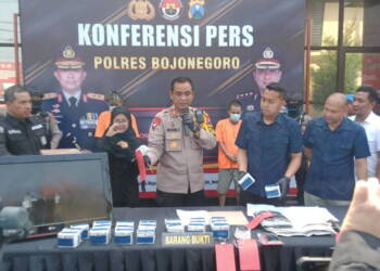 Polres Bojonegoro Gelar Konferensi Pers Ungkap Kasus Curat, Penganiayaan dan Asusila.