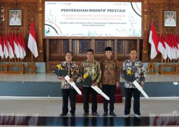 Penerimaan Pajak PBB-P2 2023 Kabupaten Tuban Capai 105,07 Persen.