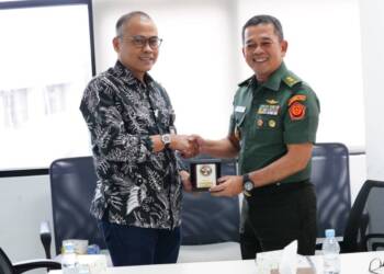 Bersinergi, Kapuspen TNI Kunjungi LKBN ANTARA.