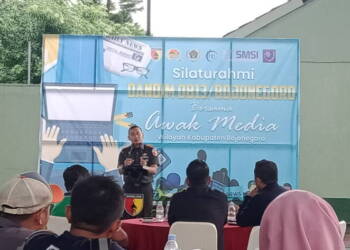 Dandim Bojonegoro Ajak Awak Media Jaga Kondusifitas Jelang Pemilu 2024.