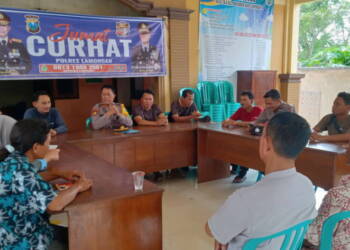 Kapolsek Maduran Temui Warga Taji, Sampaikan Hal ini.