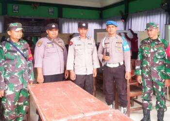 Petugas Gabungan di Kanor Bojonegoro Lakukan Pengamanan Kantor PPK