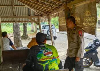 Polsek Laren Binluh, Tingkatkan PKP Dialogis dan Harkamtibmas