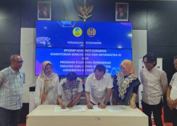 Prodi Ilkom Unesa dan BPSDM Kominfo Surabaya Bangun Ekosistem Siber Berkualitas