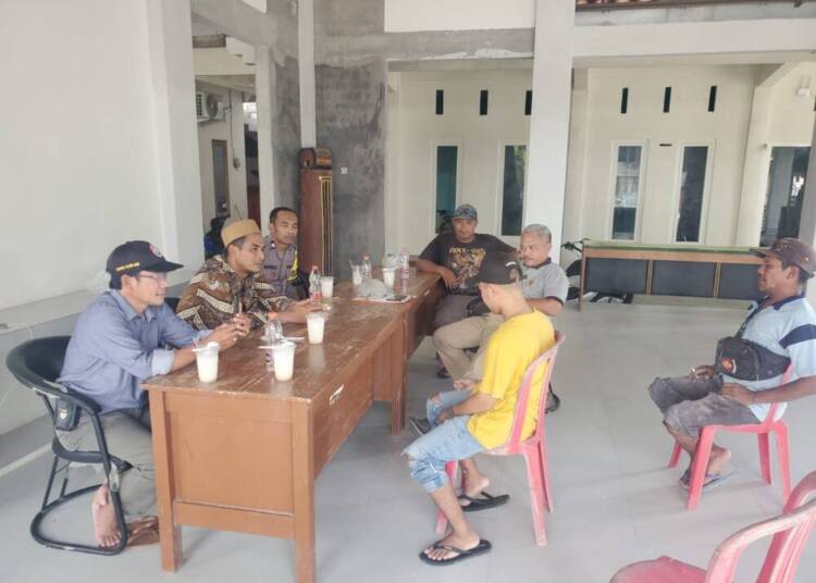 Kapolsek Laren Sambang Desa, Jalin Komunikasi dan Kemitraan