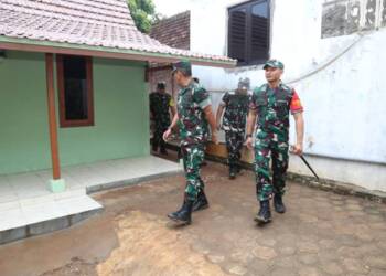 Tim Wasev Mabes TNI Kunjungi Lokasi Program RTLH TMMD 119