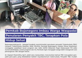 Dr. Hapsari: Waspadai TBC, Terapkan Pola Hidup Sehat