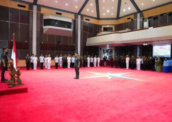 Panglima TNI Terima Laporan Korps Kenaikan Pangkat 29 Perwira Tinggi TNI